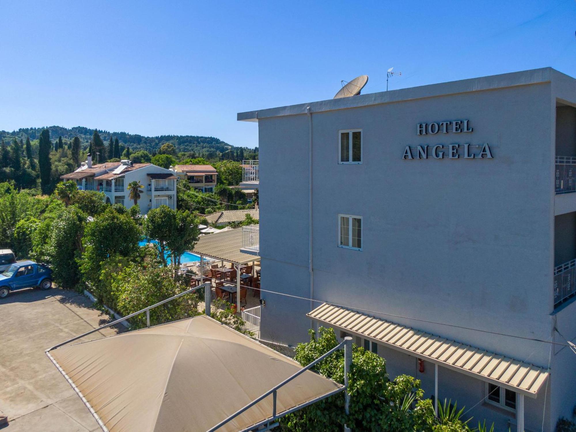 Angela Hotel & Apartments Gouvia Exterior foto